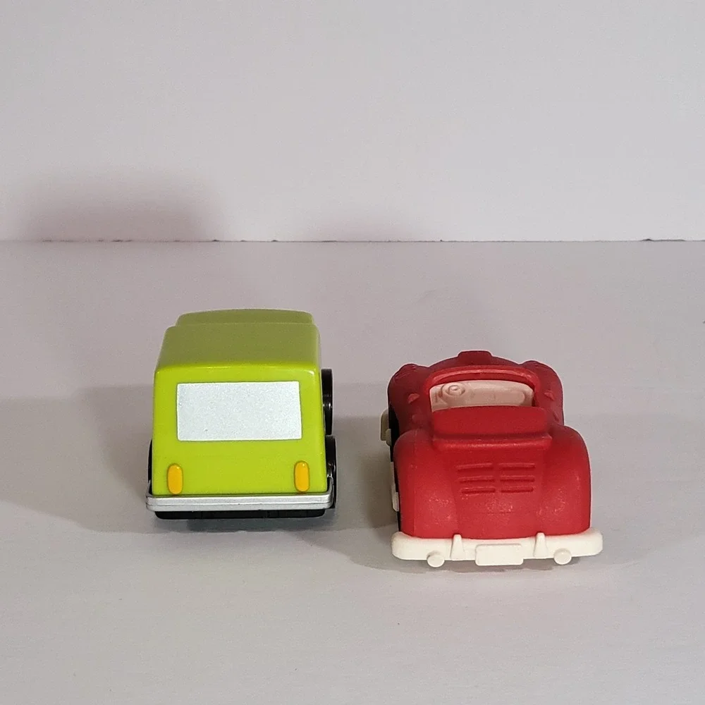 Battat Shape Sorting Garage Car Van‎ + Preschool Toy Car Lot